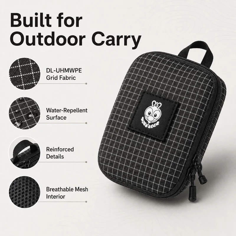 Edc Carry Pocket Pouch - EDC Grid Fabric Organizer Pouch Water