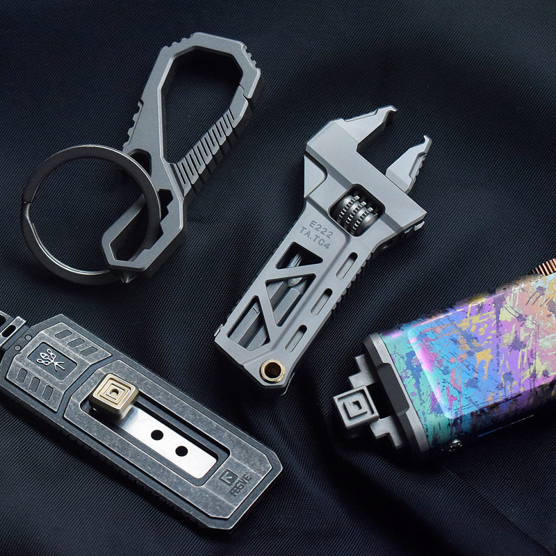 TC4 All-titanium Alloy Wrench  - Edc Carry Pliers review and price