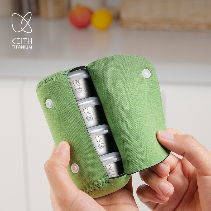 KEITH 4Pcs Mini Pure Titanium  - Edc Carry Pocket Pouch review and price