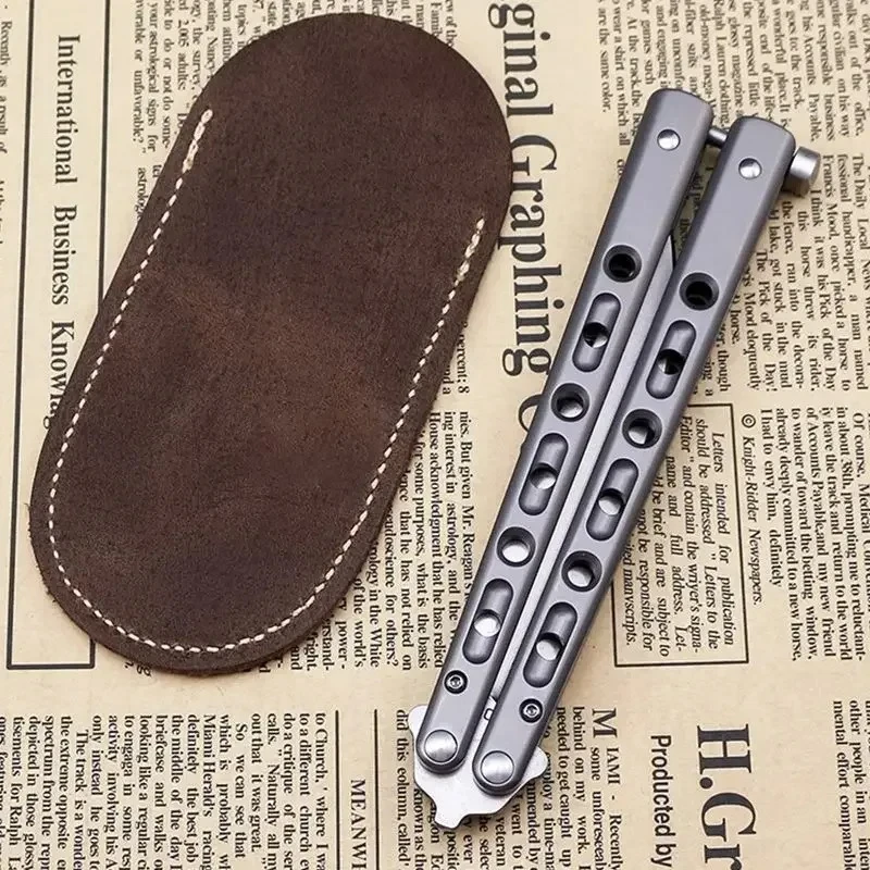Leather small knife cover carr - Edc Pocket Carry Fixed Blade review and price