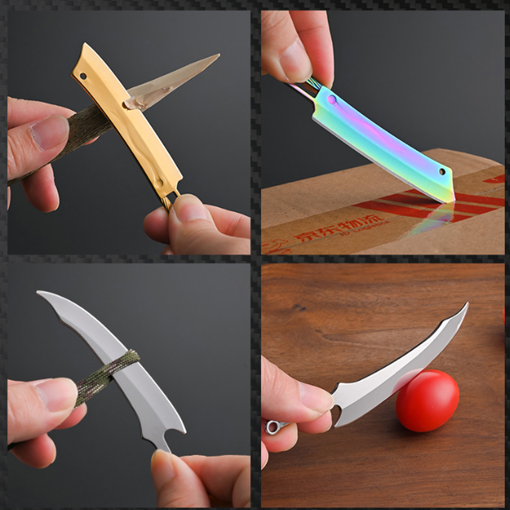 Titanium Mini Knife - Portable - Edc Every Day Carry おもちゃ review and price