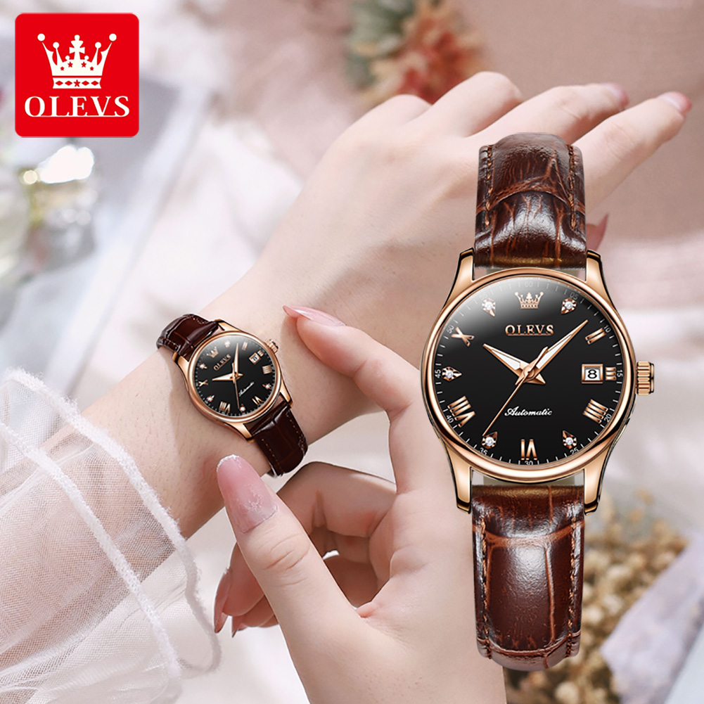 OLEVS 9932 Women's Watches Fas - Watch Winder Compact review and price