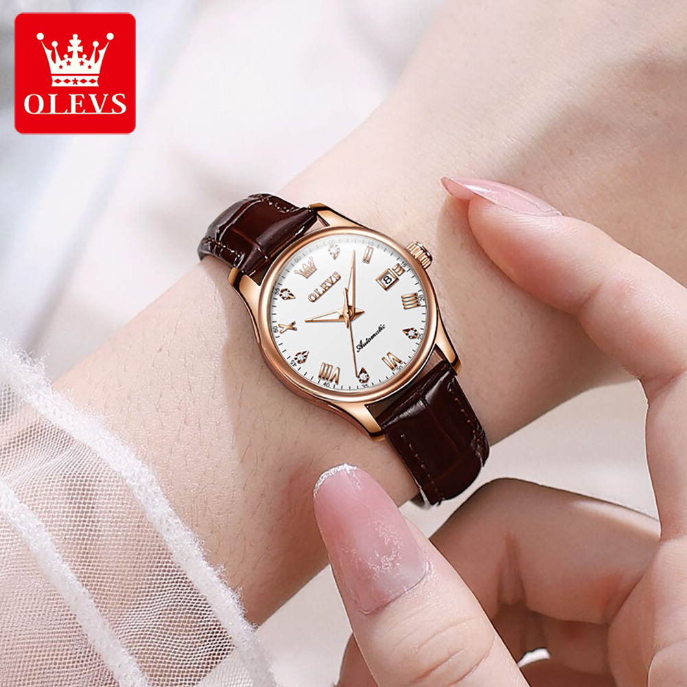 OLEVS 9932 Women's Watches Fas - Watch Winder Compact review and price