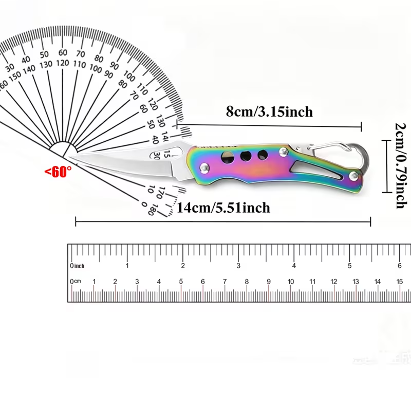 3-Piece Pocket Knife Keychain, - Edc Carry Piece review and price