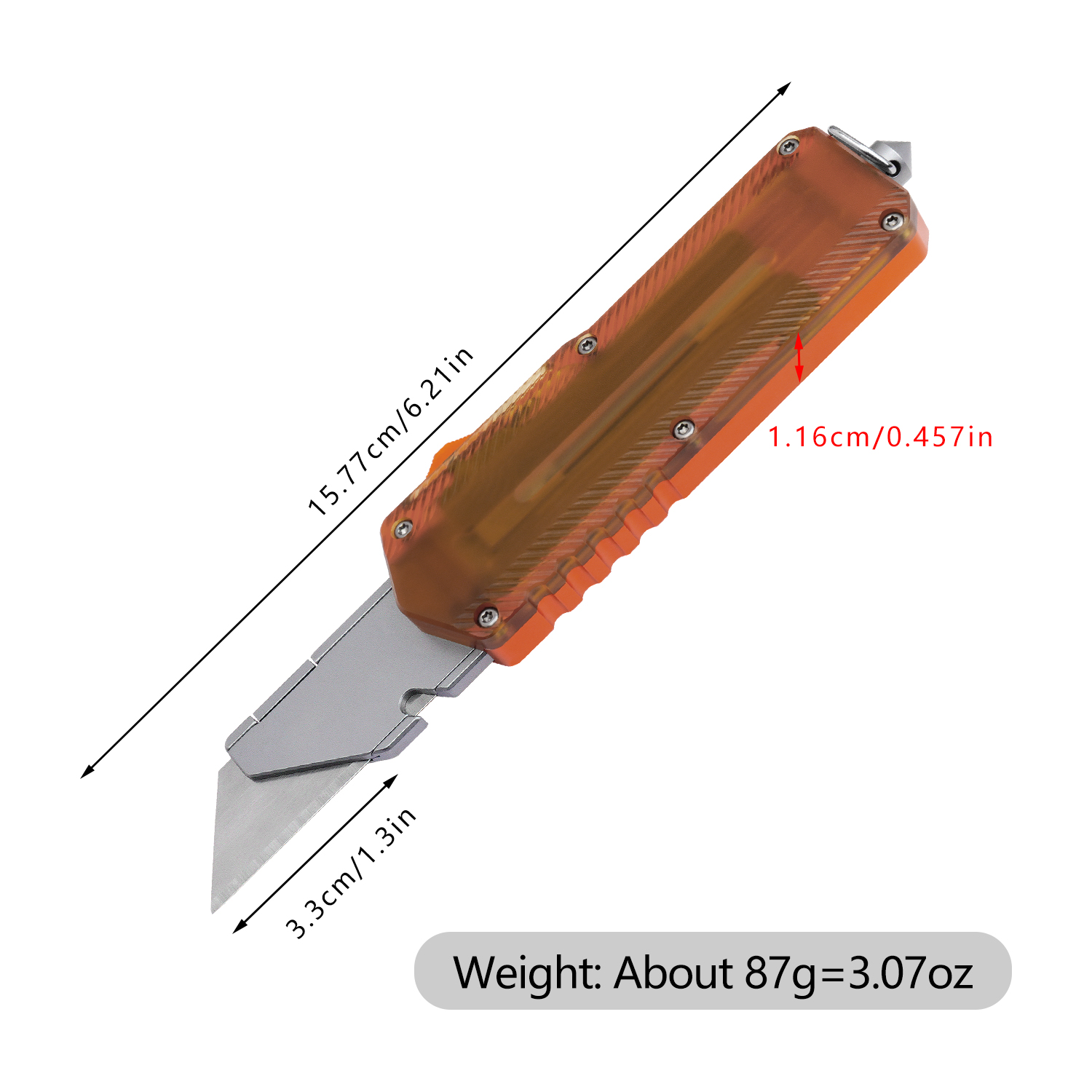 Two-piece aluminum alloy combi - Edc Carry Piece review and price