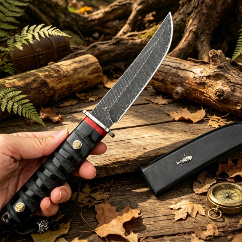 High Hardness VG10 Damascus Bl - Edc Pocket Carry Fixed Blade review and price